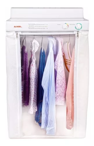Secarropa a Calor Axel AX-3000 Blanco – Tender de Pared Rebatible 4,5 kg