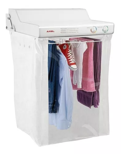 Secarropa a Calor Axel AX-3000 Blanco – Tender de Pared Rebatible 4,5 kg